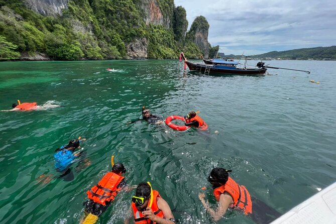 Phi Phi Islands Adventure Day Tour by Speedboat from Krabi - Monkey Beach (Quick Photos) and Bamboo Island (Relax Mode)