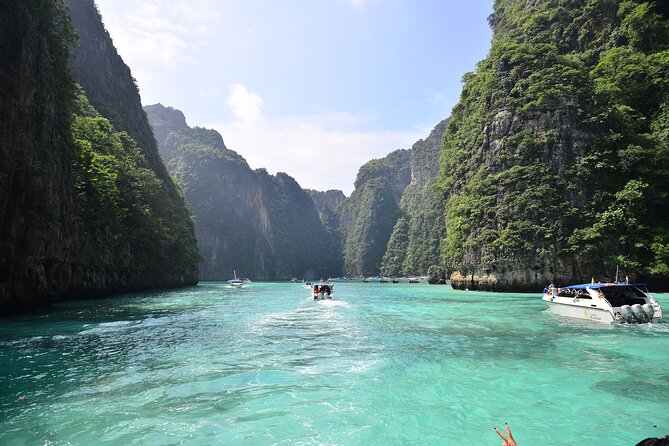 Phi Phi Islands One Day Tour By Speedboat from Krabi - Maya Bay: the film-famous spot, still mostly a sightseeing moment