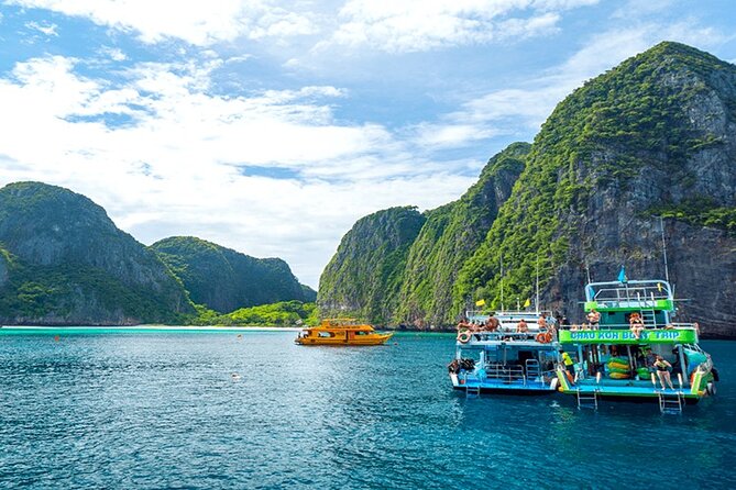 Phi Phi Khai Islands Excursion with Seaview & Lunch by speedboat - First Big Stop at Phi Phi Le: Snorkeling Time and Island Views