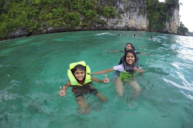 Phi Phi & Khai Islands Speedboat Tour from Phuket with Snorkeling - Loh Samah Bay and Viking Cave: scenery with context