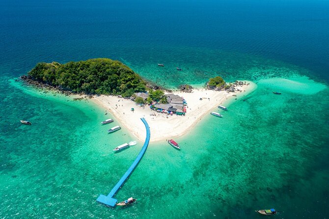 Phi Phi , Khai & Maya : Unforgettable Island Hopping by Speedboat - Monkey Beach is real, but the tide calls the shots