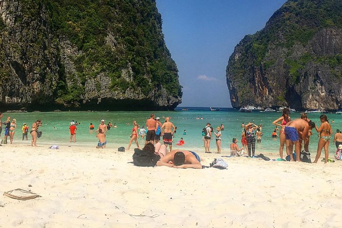 Phi Phi , Maya Bay & Khai Island snorkeling trip by Speed Boat - Koh Khai Nai: 1.5 hours of beach time and water sports options