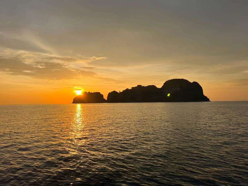 Phi Phi: Sunset and Plankton by Speed Boat with Snorkeling - Monkey Beach: monkeys, coastal views, and a 30-minute reality check