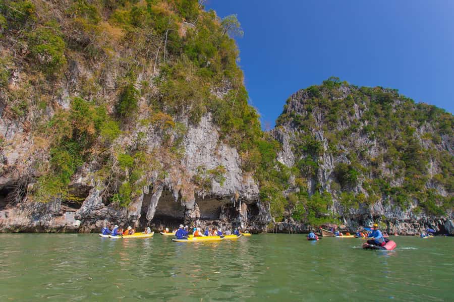 Phuket: James Bond and Khai Islands Day Trip by Speedboat - James Bond Island time: the famous rock, with room to breathe