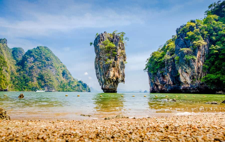Phuket: James Bond Island, Floating Village Speedboat Tour - Lawa or Naka Island: The Weather-Dependent Swim Break