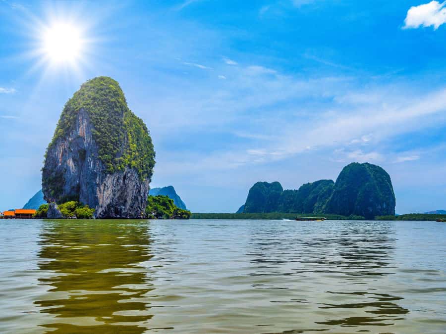 Phuket: James Bond Island Sea Canoe by Speedboat - Royal Phuket Marina to Panak Island: limestone views and quick photo time