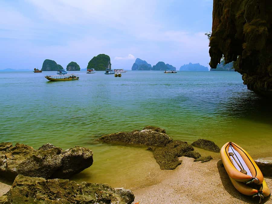 Phuket: James Bond Island Sea Canoe by Speedboat - Koh Naka Yai: beach reset, swimming, and a calmer final stretch