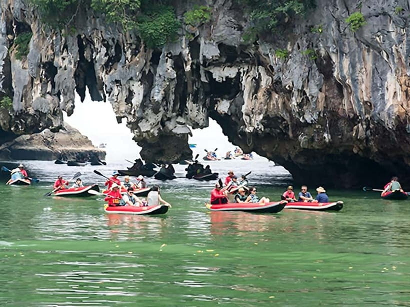 Phuket: James Bond Island Sea Canoeing by Speedboat+ 2 Meals - Meals, drinks, and the photo package reality