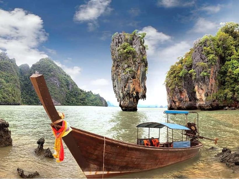 Phuket: James Bond Island Sea Canoeing by Speedboat+ 2 Meals - Pickup, Boat Lagoon Port, and the light-breakfast warm-up
