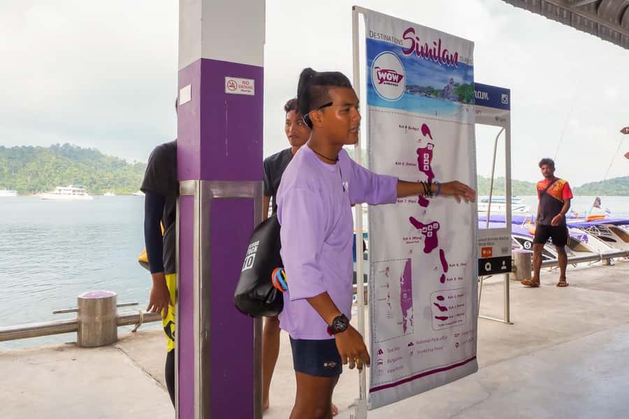 Phuket/Khao Lak: Speedboat Snorkel Tour to Similan Islands - Koh Miang: White Sand Views and Wildlife Spotting at the Start