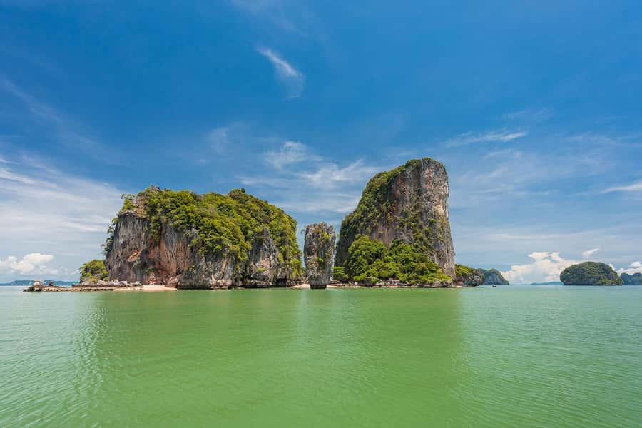 Phuket: Lazy Khao Phing Kan & Yao Islands Speedboat Day Tour - Panak Island: stalactites, caves, lagoons, and the best kind of photo stops