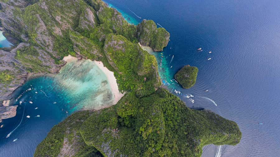 Phuket: Phi Phi Khai or Maiton Island by Speedboat/Catamaran - Khai Islands: golden sand + turquoise water + snorkeling gear