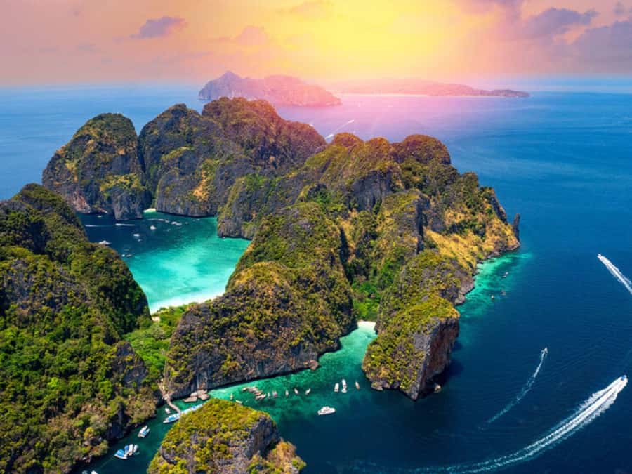 Phuket; Phi Phi, Maya Bay, Bamboo or Khai Island Speedboat - From hotel pick-up to the Royal Phuket Marina