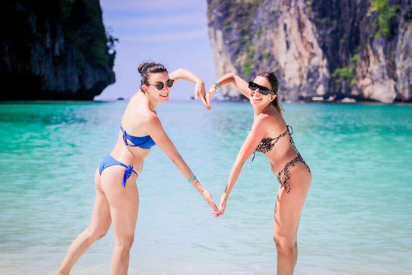 Phuket: PhiPhi, Maya Bay & Khai Island Day Tour with Lunch - Maya Bay and Monkey Beach: Photo Stops with Major Crowd Energy