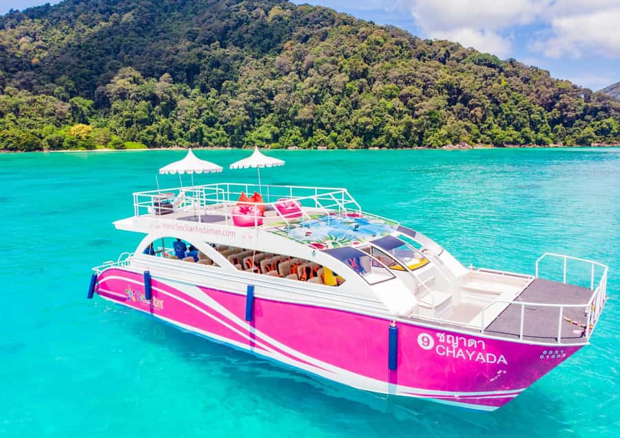 Phuket: Similan Island Day Trip by Speed Boat Catamaran - Koh 4 / Koh Miang: Two Walkable Beaches, Clear Water, and Real Beach Breaks