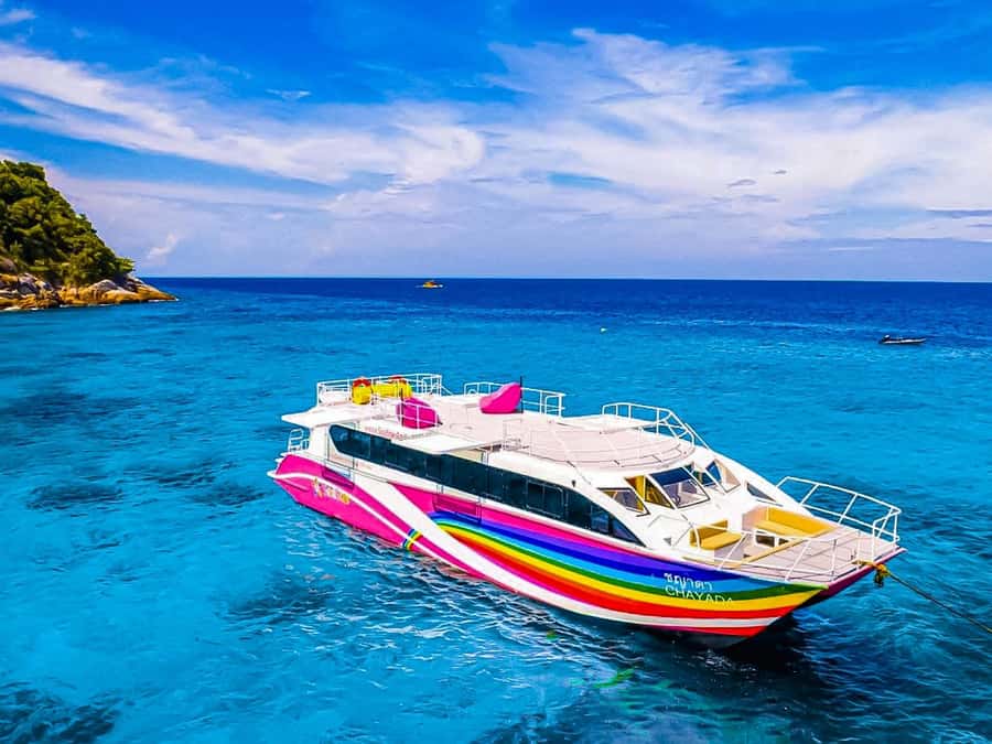 Phuket: Similan Island Day Trip by Speed Boat Catamaran - Koh 5 Snorkeling: Soft Coral Reefs and the Whale-Looking Rock