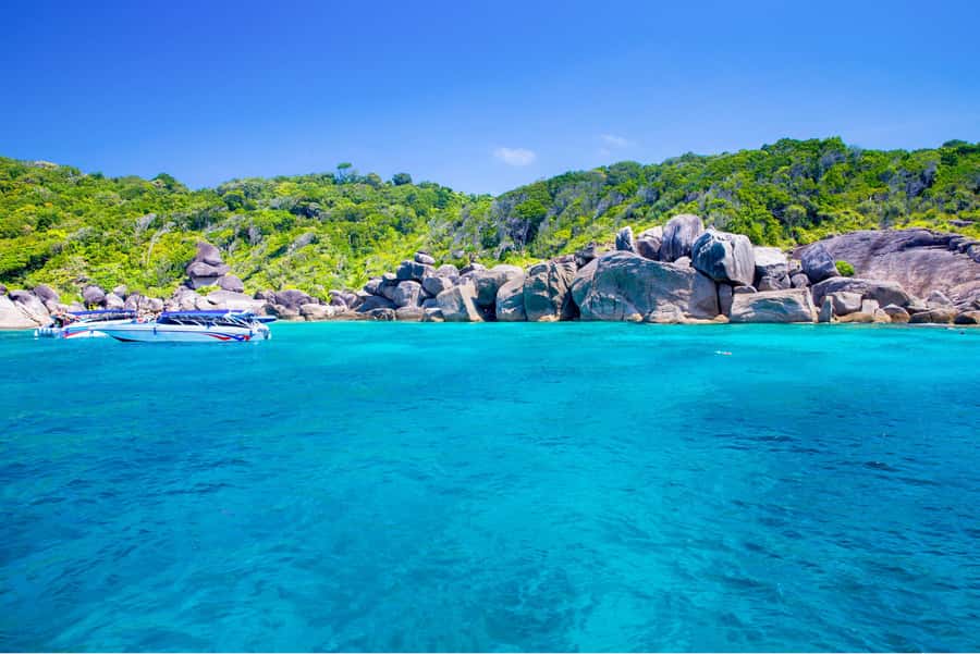 Phuket: Similan Islands Day Tour by Speedboat with Lunch - Sailing Rock at Koh Similan: Swim, Photos, and a Viewpoint