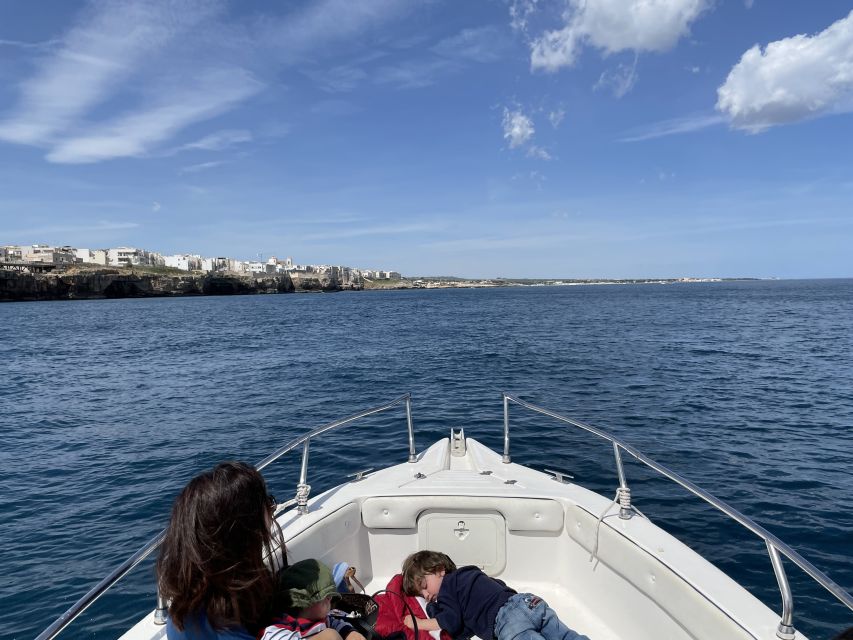 Polignano a Mare: Speedboat Cruise to Caves with Aperitif - The Best Part: Swim in Crystal Water Plus Deck Time