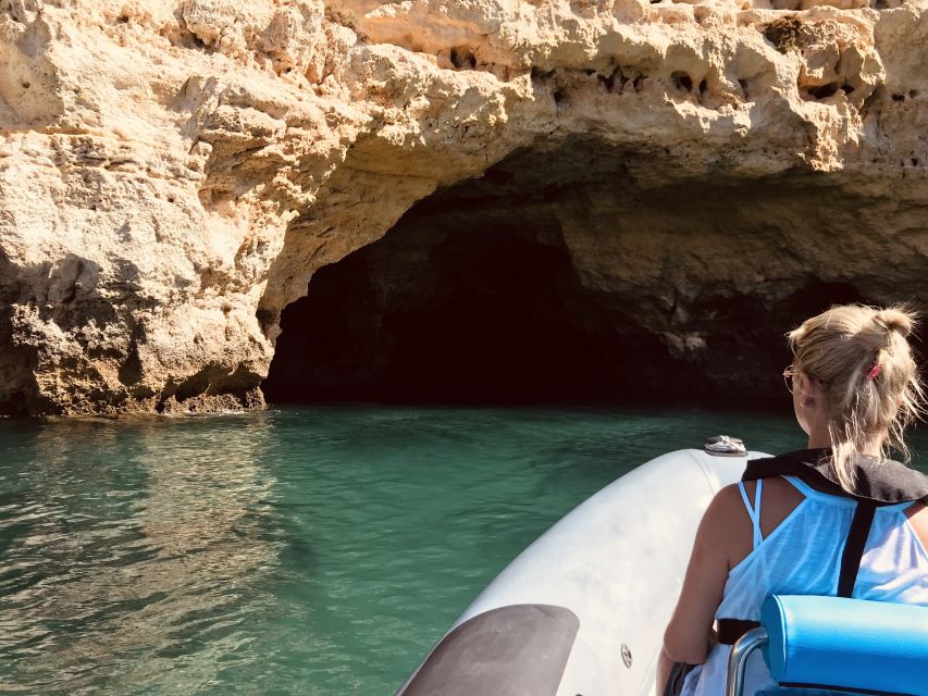 Portimão: Benagil Cave, Marinha Beach Speedboat Tour - Guides, safety, and the small-group feel you’ll notice