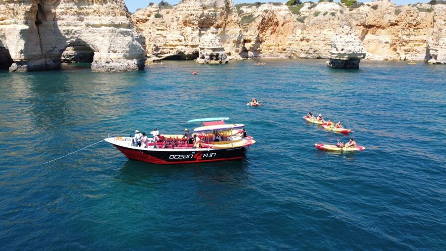 Portimão: Benagil Caves Speedboat and Kayak Guided Tour - Who should book this Benagil boat and kayak day (and who shouldn’t)
