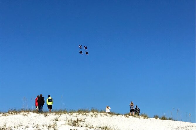 Private 3 Hour Powerboat Dolphin Cruise with Remote Beach Stop up to 6 guests - Cruising the Pensacola Naval Air Station: Cradle of Naval Aviation Views