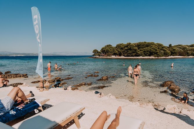 Private 3 islands Tour With Speed boat to Blue Lagoon and Solta from Split or Trogir - Veliki Drvenik coves: short exploration, big scenery payoff
