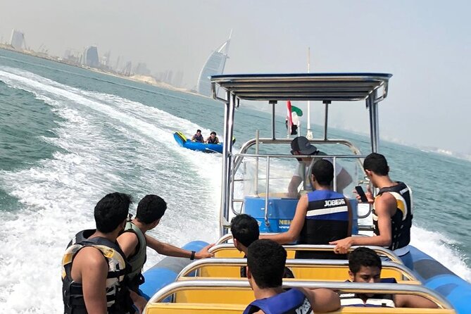 Private 60-min Group Tubing on Speedboat in Dubai - Why Tubing With Burj Al Arab Behind You Feels Different