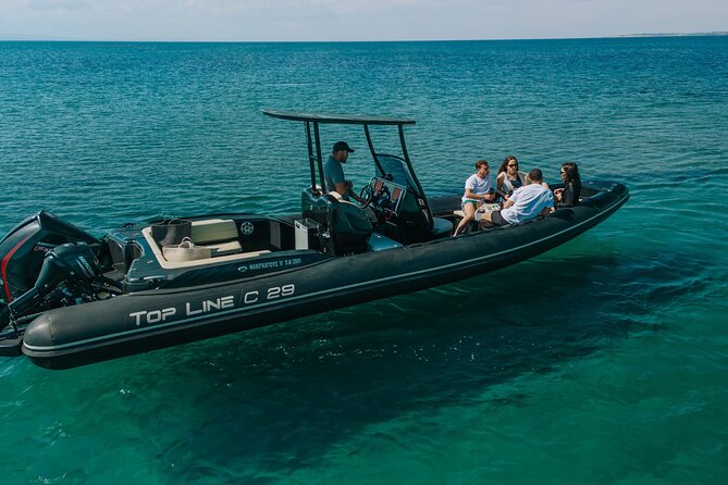 Private Cruise with Speedboat: Kleftiko- Sarakiniko- Sykia cave - Kleftiko: Volcanic White Rocks You Can Only Reach by Sea (2 hours)