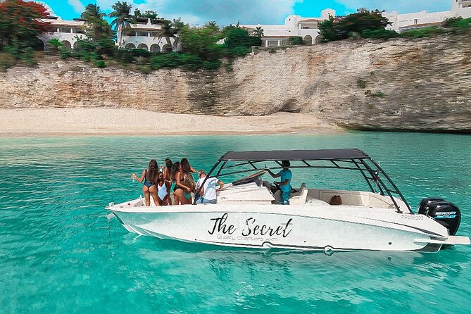 Private Full-Day Speed Boat Tour of St. Martin with Luxury Lunch - Tintamarre Island: sea turtles and terracotta rock formations