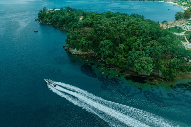 Private Half Day Cruise on a Speed Boat in Corfu island - Akoli Beach: a peaceful, secluded hour with crystal-clear water