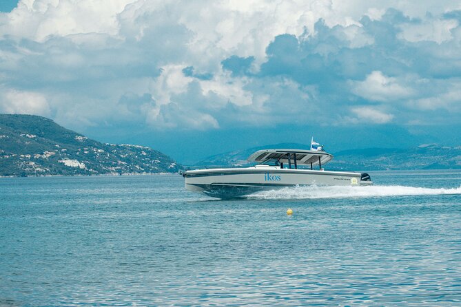 Private Half Day Cruise on a Speed Boat in Corfu island - Barbati Beach: Blue Flag calm, hidden coves, and 1.5 hours to enjoy