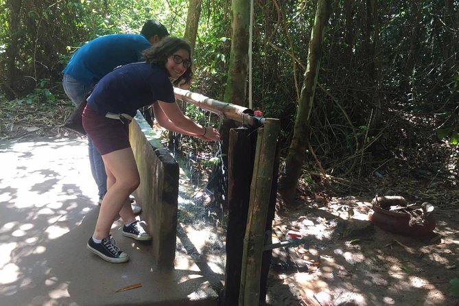Private Half Day Cu Chi Tunnels Tour by AC Car or Speedboat - Command center and fighting bunker stops