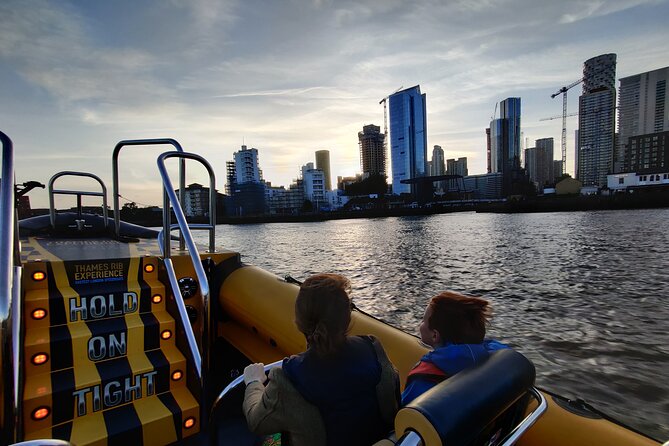 PRIVATE HIRE SPEEDBOAT 'THAMES BARRIER EXPERIENCE - 70 minutes from Embankment - Price and Value: $904.06 for Up to 12