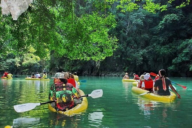 Private Hong Krabi & James Bond Islands Adventure by Speedboat - Talu Island by sea canoe: slower water, calmer vibes
