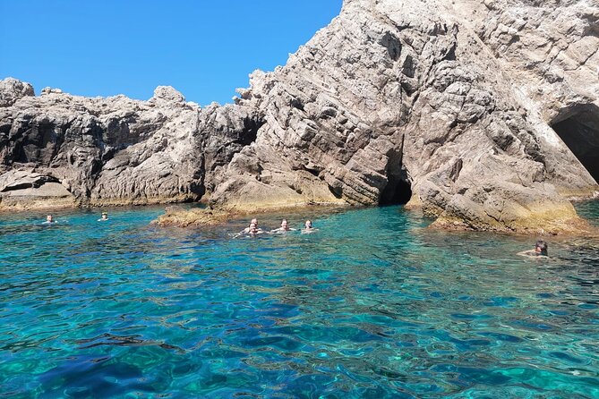 Private luxury speedboat tour-Islands, caves, beaches, snorkeling - Logistical reality check: fuel add-ons, no pickup, and weather