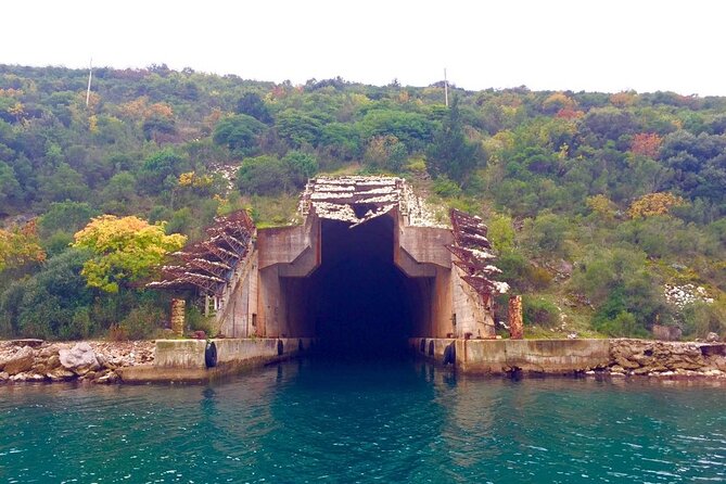 Private Speed Boat Tour to Blue Cave and Our Lady of the Rocks - 3h - Portonovi Marina and submarine tunnels: WWII history without a long detour