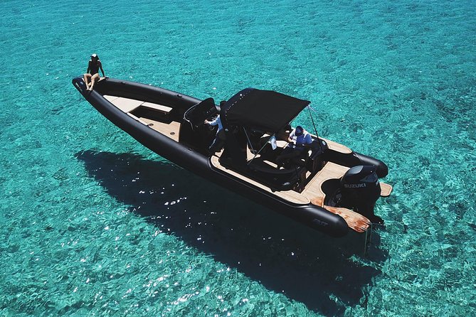 Private Speedboat Cruise from Delos to Rhenia and Mykonos - Rhenia and Skinos Blue Lacuna: The Swim Break That Makes the Day