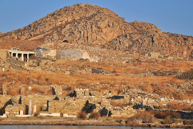 Private Speedboat Cruise from Delos to Rhenia and Mykonos - South-Coast Stops: Psarou, Elia, and Kalo Livadi From the Water