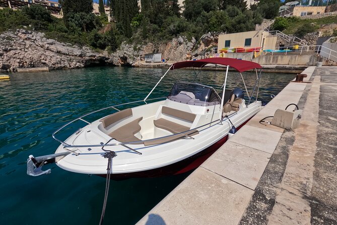Private Speedboat Tour- Blue cave, sandy beaches and snorkelling - Lopud Island: Churches, Monastery, and Walkable Beach Time