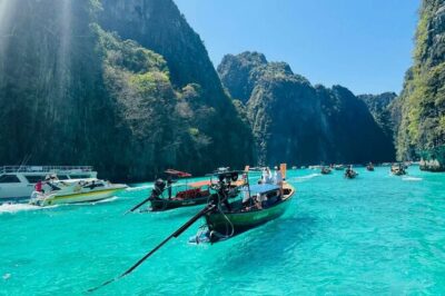 Private Speedboat Tour to Phi Phi Islands From Krabi - The ride to Phi Phi Leh: built for speed, run by conditions