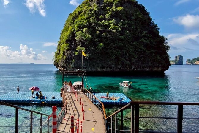 Private Speedboat Tour to Phi Phi Islands From Krabi - Ko Phi Phi Le snorkeling: coral reef time with provided gear