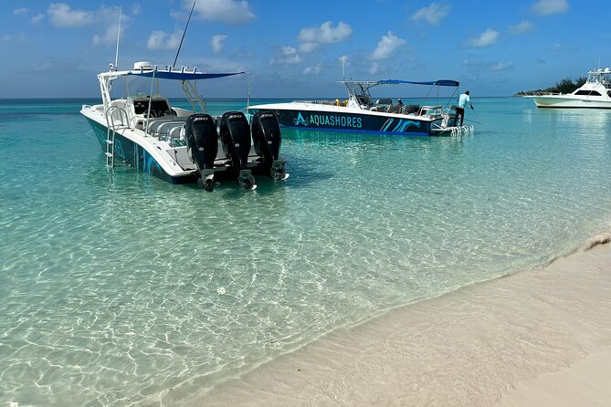 Private Tour 45ft Powerboat to Nearby Islands - Stop 4: Beach Bar & Grill Lunch With Games on the Sand
