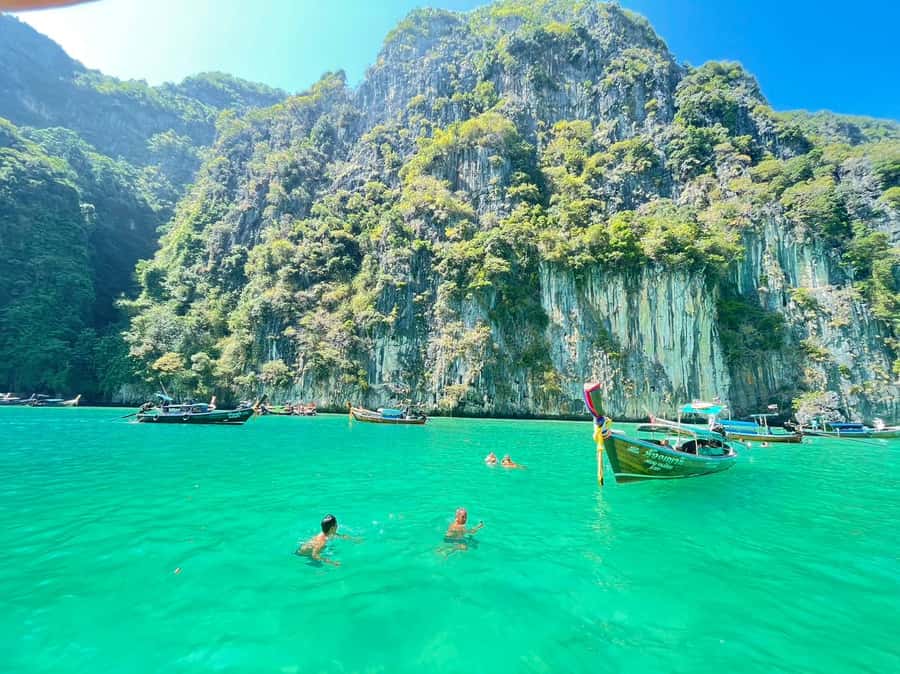 Private VIP Speed Boat to Phi Phi & Maya Bay - Khai Nok Island: beach time plus the clearest-water payoff