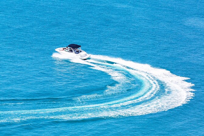 Red Sea: Orange Island Speedboat Full Day Tour with Lunch - Stop 1: Orange Bay on Orange Island for Sand Time and Snorkel Prep