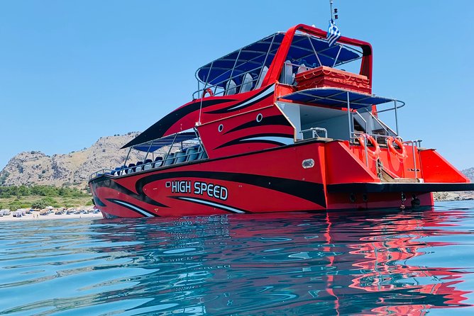 Rhodes High Speed Boat to Lindos - A high-speed Rhodes-to-Lindos trip that actually feels like a day out