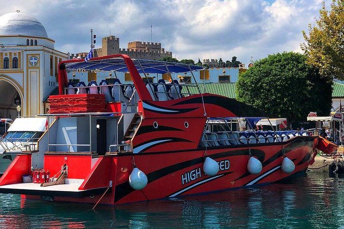 Rhodes High Speed Boat to Lindos - On-board vibe: helpful crew, but don’t expect a lecture