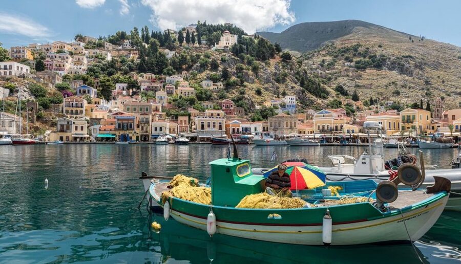 Rhodes: High-Speed Boat to Symi Island & Saint George's Bay - Departure times matter: swim vs photo stop vs sunset return
