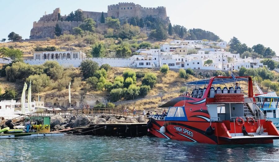 Rhodes: High Speed Boat Trip to Lindos - Why a High-Speed Boat to Lindos Works So Well
