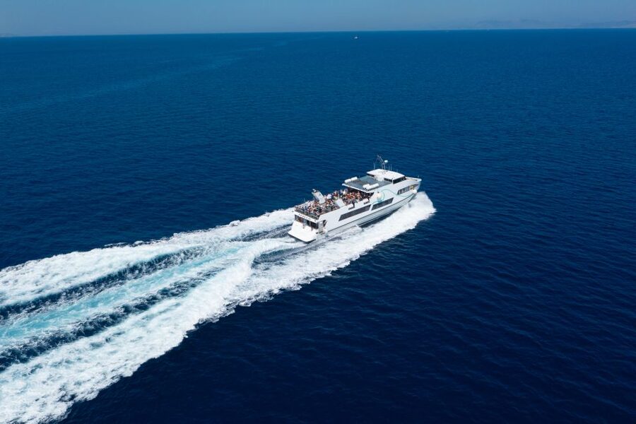 Rhodes: Speedboat trip to Symi Town and Panormitis Monastery - Symi town in free time: harbor walks, shopping, and optional swimming