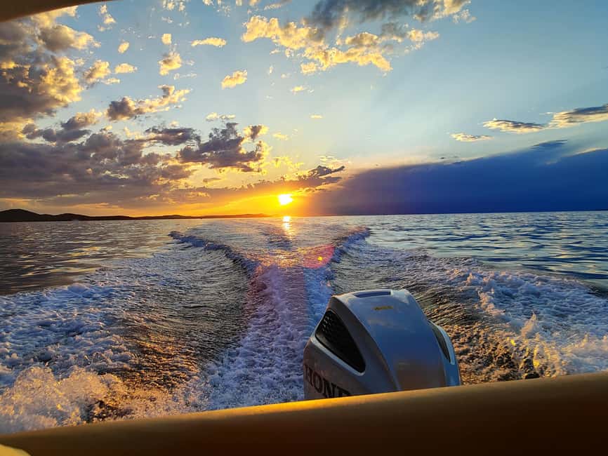 Romantic Sunset Cruise from Zadar by Speedboat - The Zadar harbor departure: getting that first hit of Adriatic air
